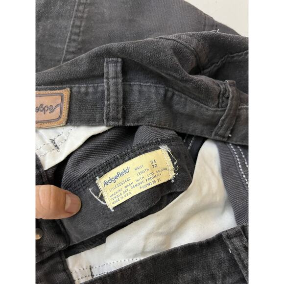 Vtg 70s 80s Segfield Corduroy Pants 34x32 USA Grandpa Academia Preppy Normcore - Picture 12 of 16